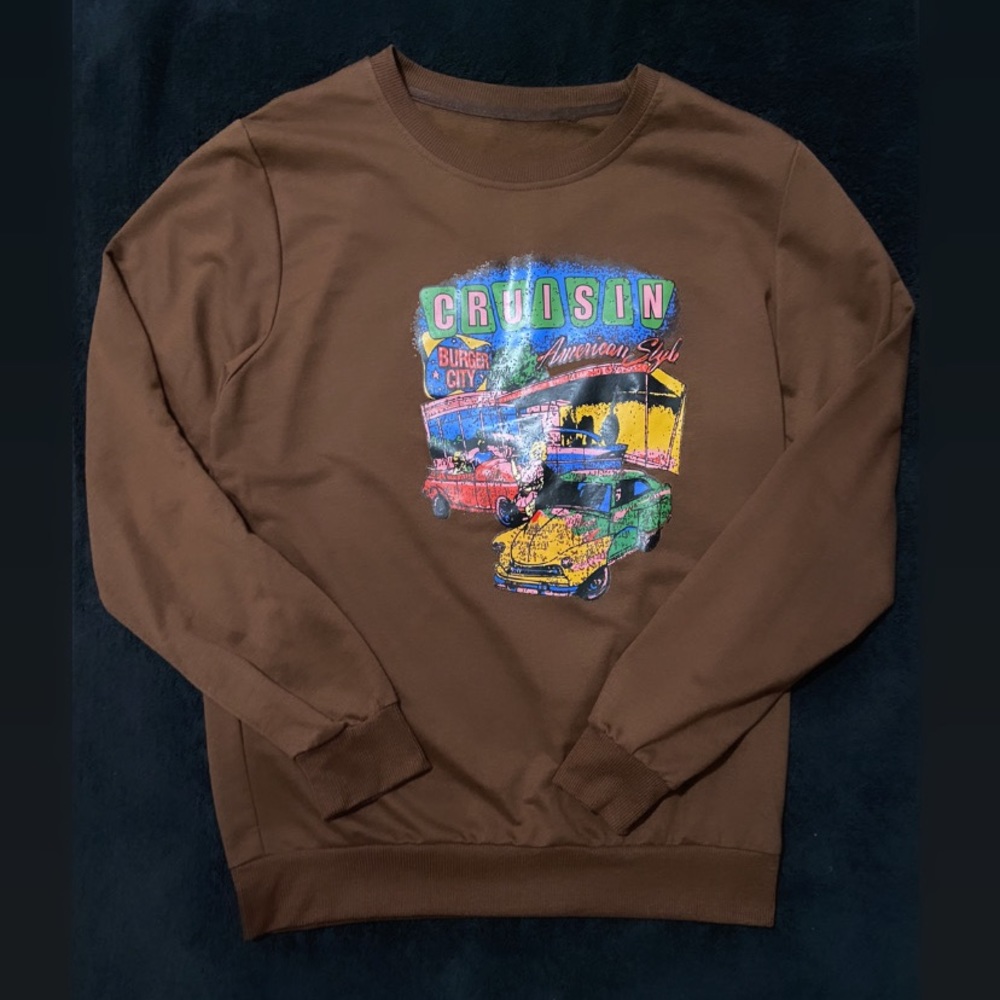 Men’s “Cruisin” Graphic Design Sweater